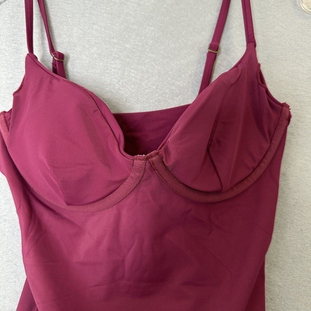 Andie Swimwear The Canary Tank Top Women Sz S Underwire Support Adjustable Comfy - Picture 5 of 10